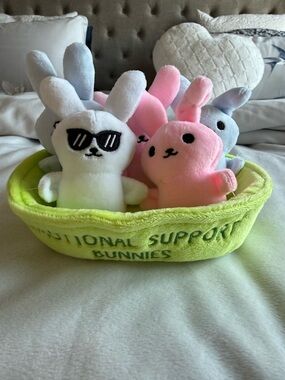 Emotional Support Bunnies NWT